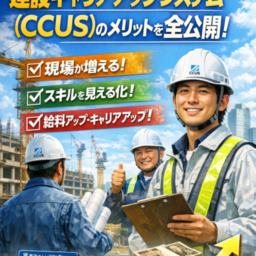 CCUS登録のメリットと活用法｜仕事が増える・評価が上がる仕組み
